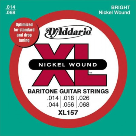 D'Addario EXL157 14-68 as drop hangoláshoz